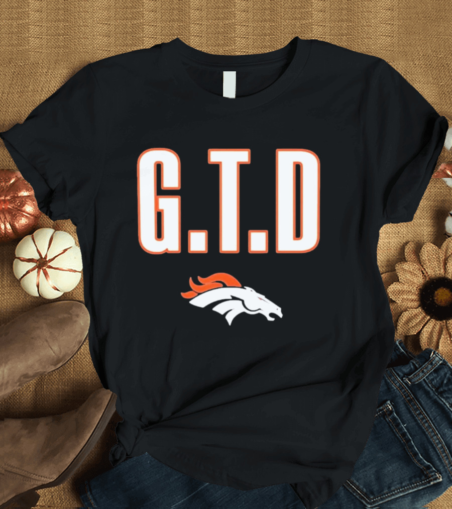 Denver Broncos GTD Official Team Merchandise T-Shirt