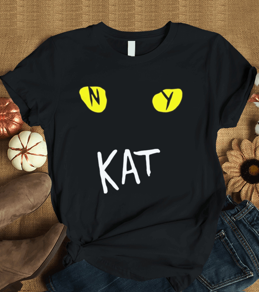 New York NY KAT Cat Eyes Karl Anthony Towns Knicks T-Shirt