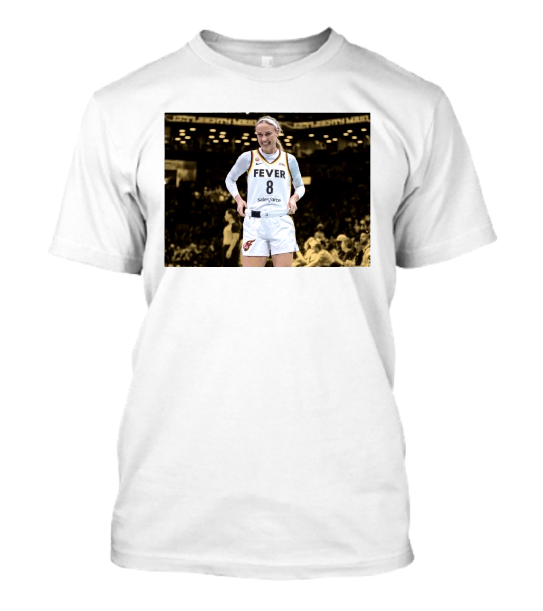 Indiana Fever Basketball Sophie's Favorite Knicks Player NBA Title Pursuit T-Shirt