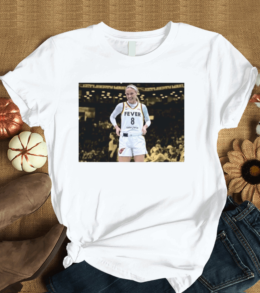 Indiana Fever Basketball Sophie's Favorite Knicks Player NBA Title Pursuit T-Shirt