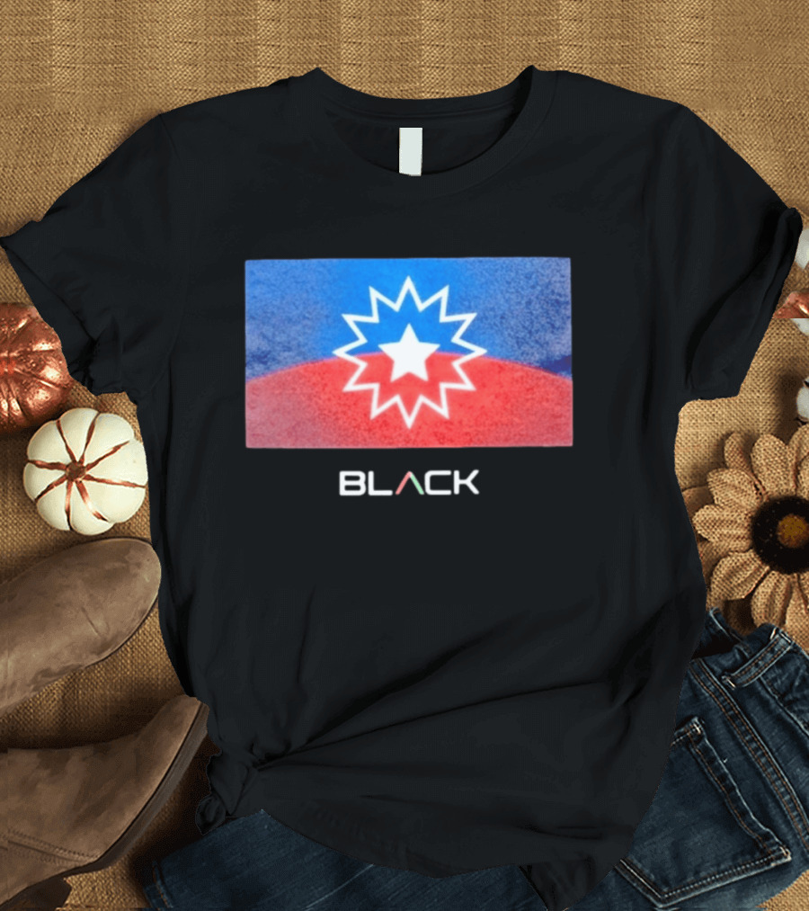Actively Black Juneteenth Star Flag Celebration T-Shirt