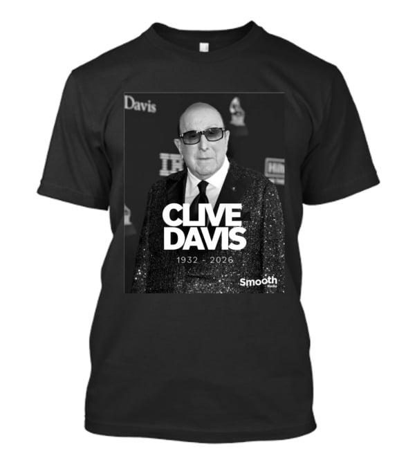 Clive Davis 1932 2026 Smooth Radio Grammy T-Shirt