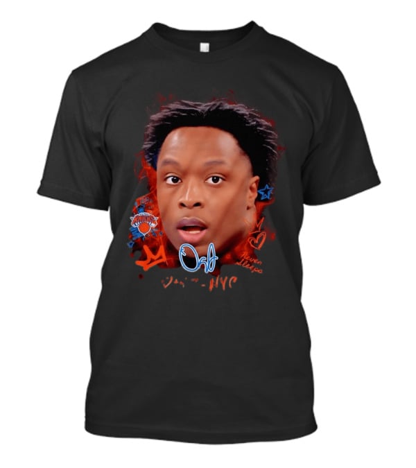 OG Anunoby Knicks Heart Star NYC NBA Never Sleeps T-Shirt
