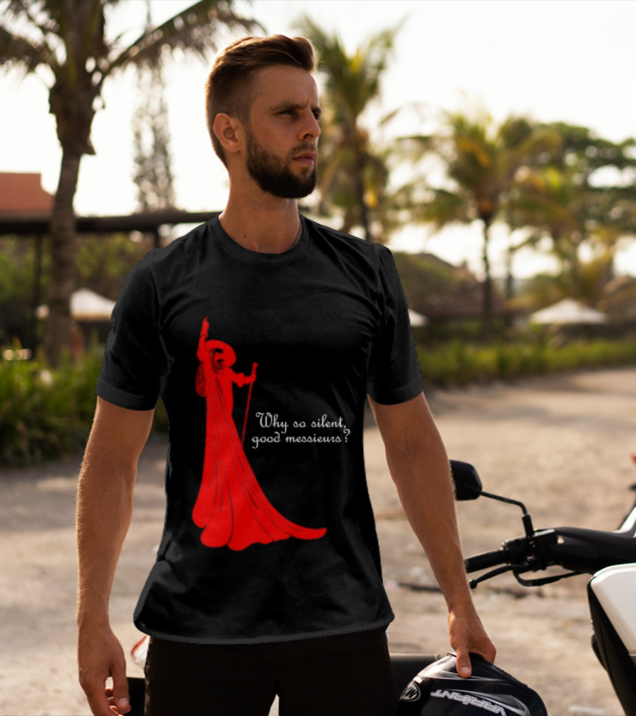 Phantom Why So Silent Good Messieurs Red T-Shirt