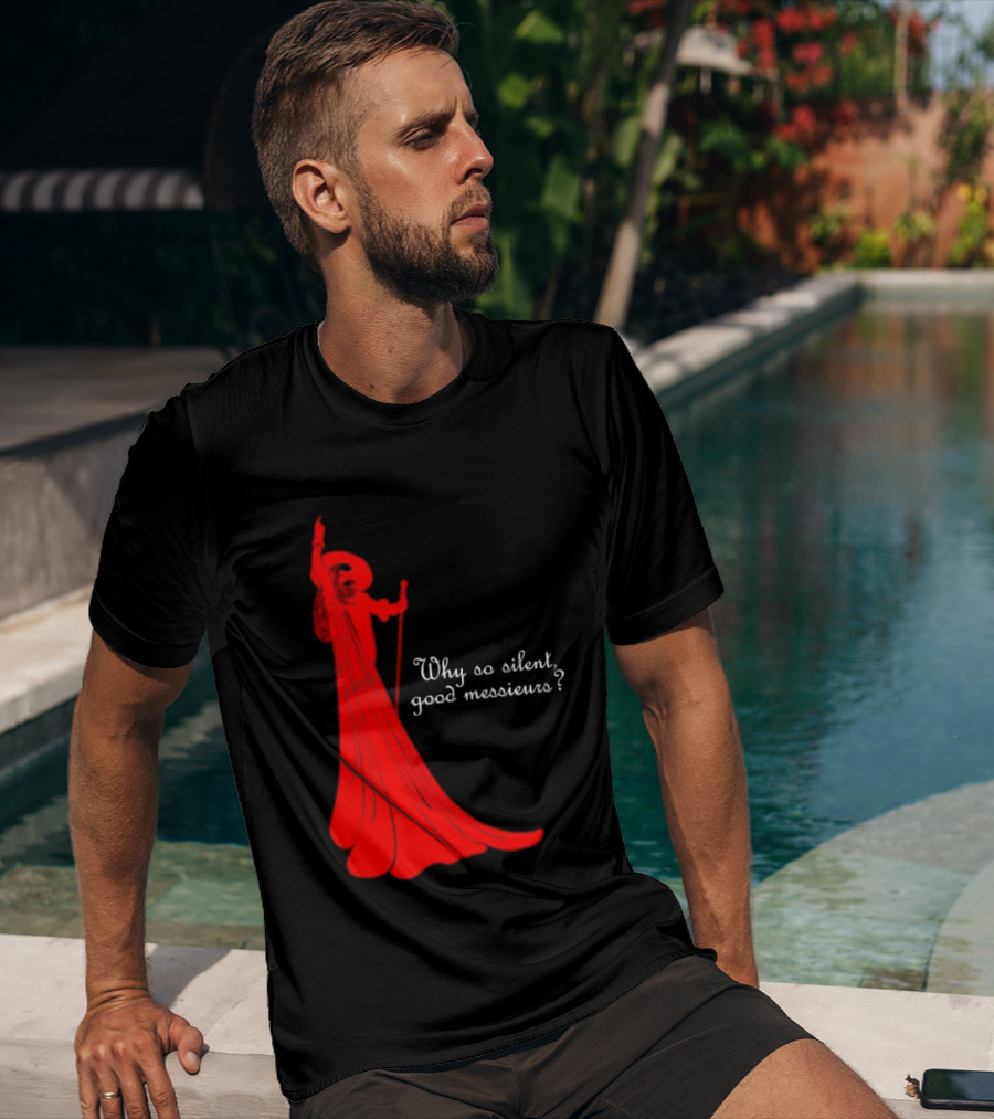 Phantom Why So Silent Good Messieurs Red T-Shirt