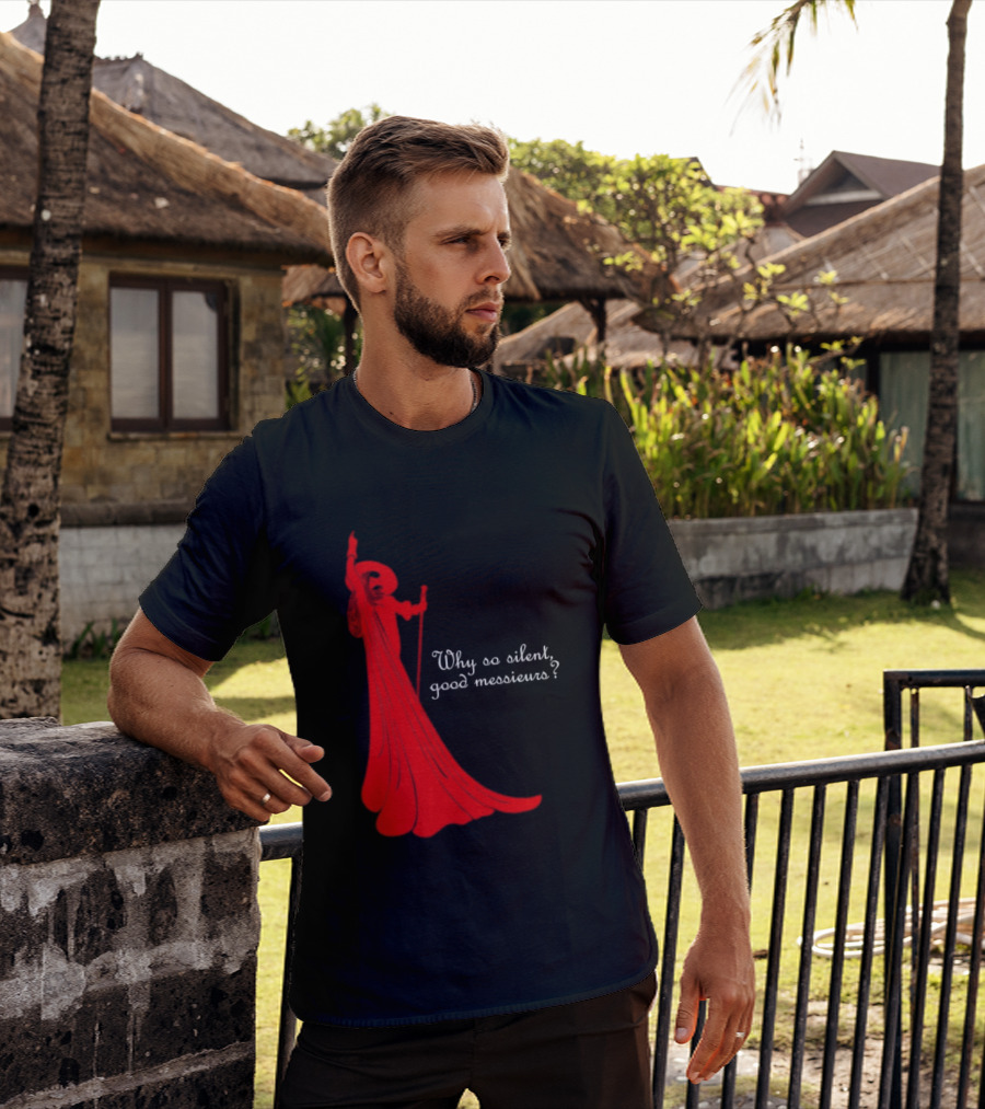 Phantom Why So Silent Good Messieurs Red T-Shirt