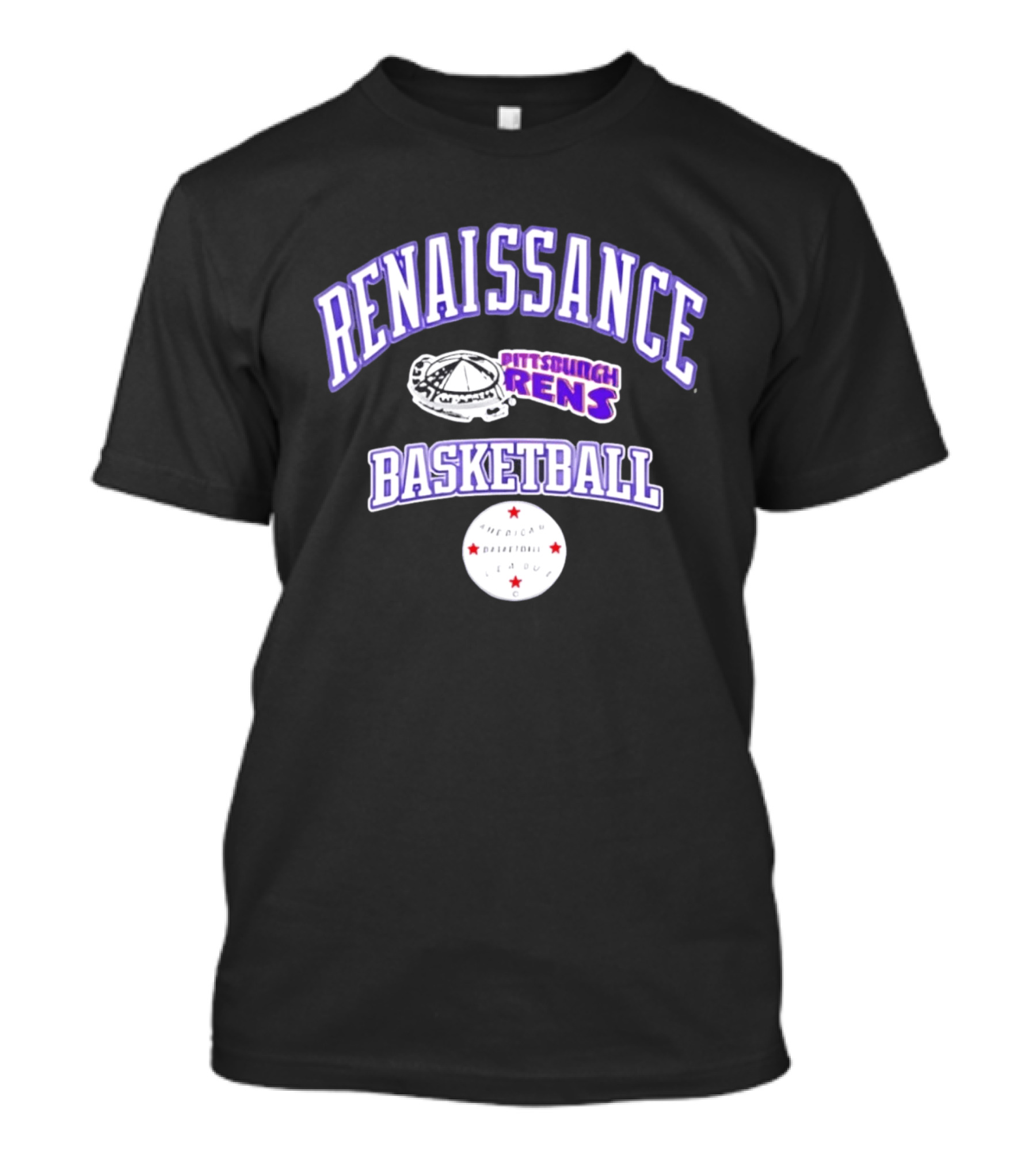 Renaissance Basketball Pittsburgh Rens American Basketball League T-Shirt
