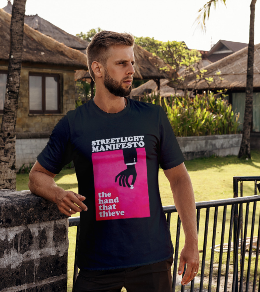 Streetlight Manifesto The Hand That Thieve Album Cover T-Shirt
