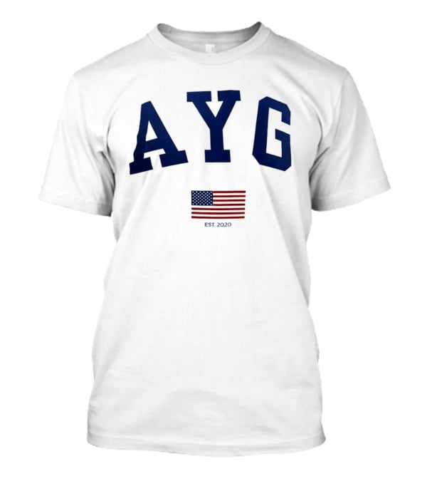 AYG American Flag EST 2020 4th Of July T-Shirt