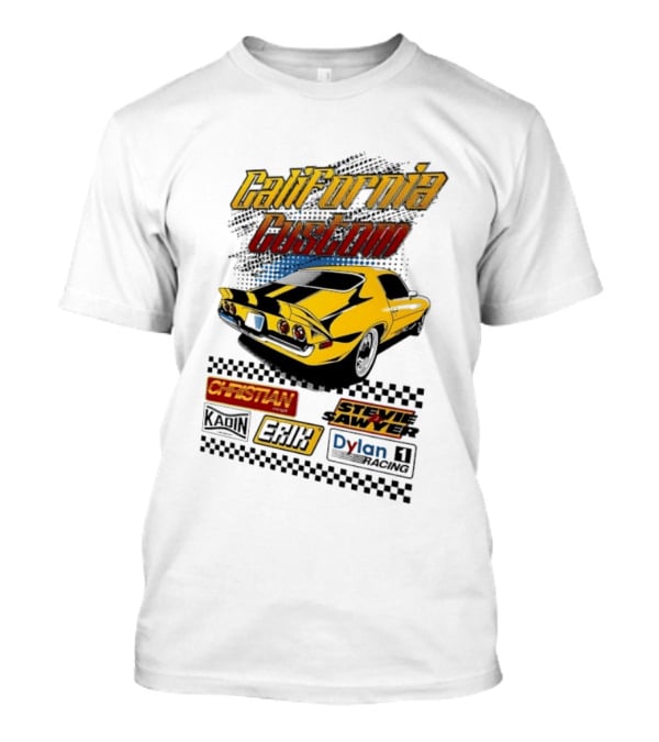 California Custom Camaro Christian Stevie Sawyer Kadin Erik Dylan T-Shirt