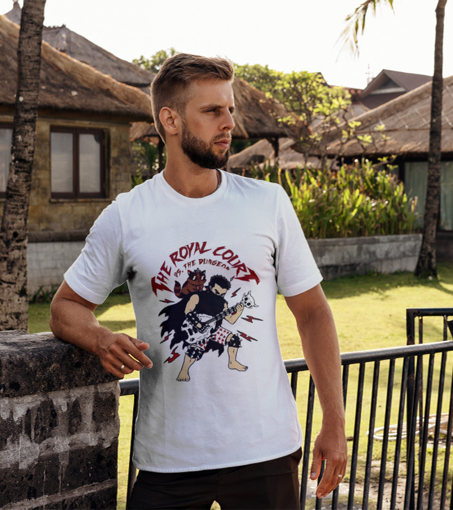 The Royal Court Vs The Dungeon Carl And Princess Donut Scott Pilgrim Vs The World T-Shirt