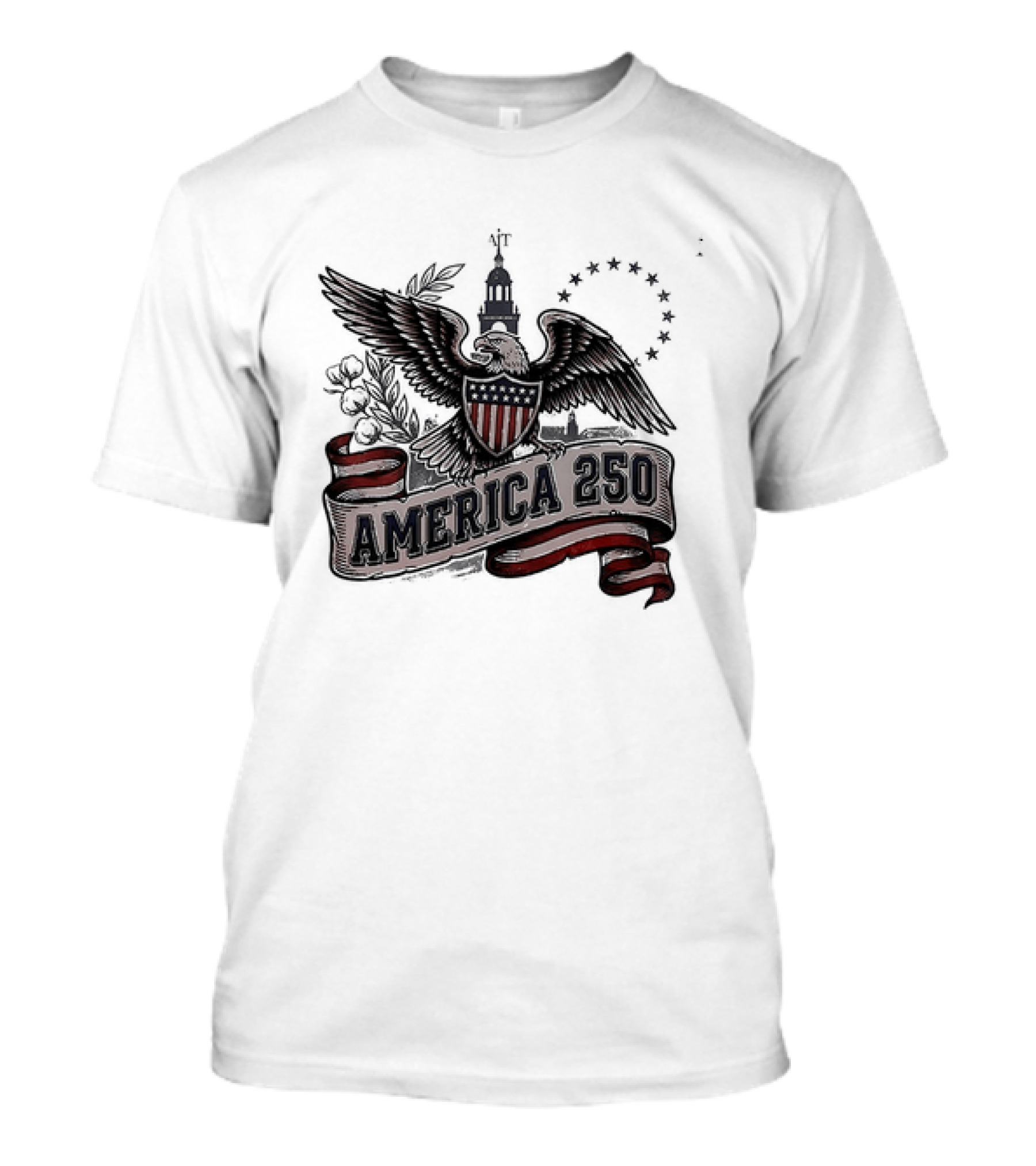United States Eagle America 250 Est 1776 2026 Give Me Liberty Or Give Me Death T-Shirt