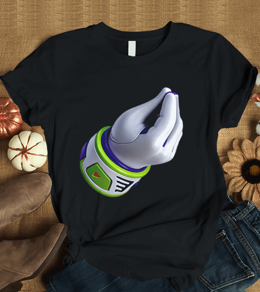 Buzz Lightyear Toy Story Ma Che Vuoi Hand Gesture T-Shirt