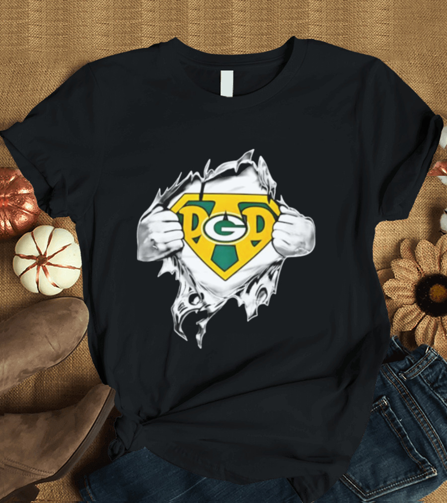 Green Bay Packers Super Dad PGD Father's Day T-Shirt