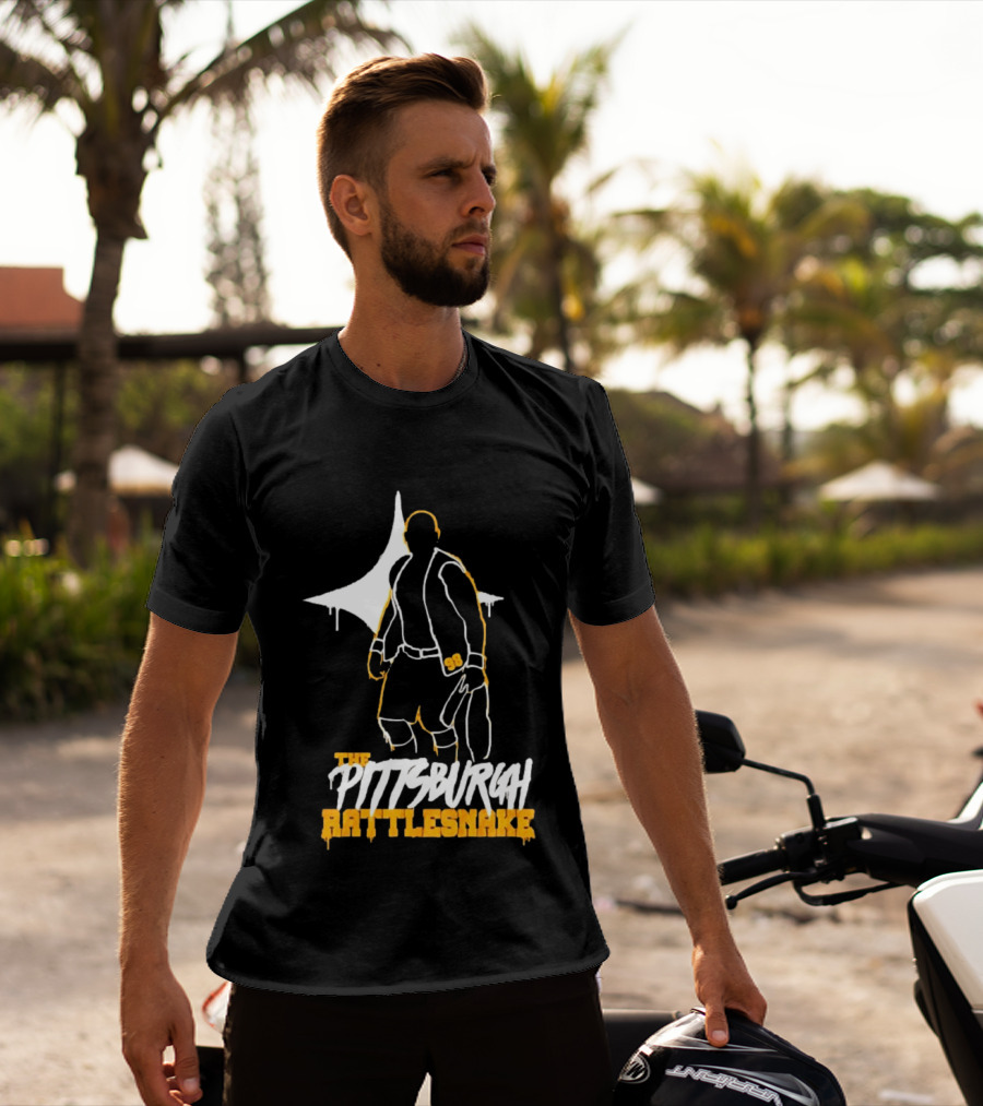 Steve Austin Pittsburgh Steelers The Pittsburgh Rattlesnake 98 T-Shirt