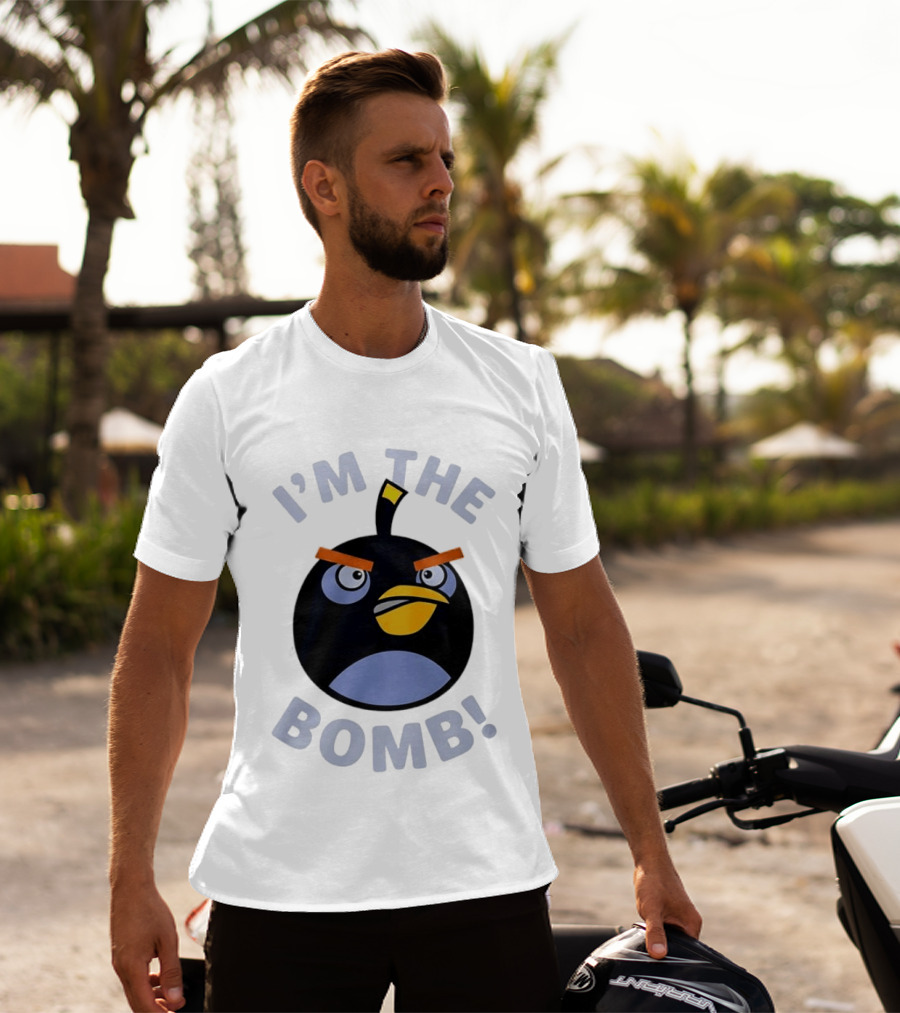 Angry Birds I'm The Bomb Character Face T-Shirt