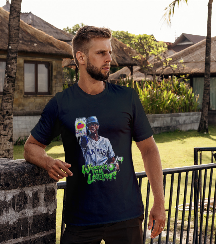 New York Mets Curtis Granderson Where's My Lollipop T-Shirt
