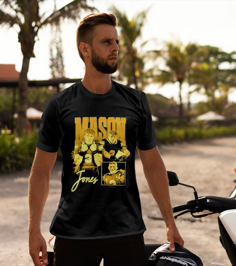 Mason Jones Alabama Crimson Tide Football Player T-Shirt