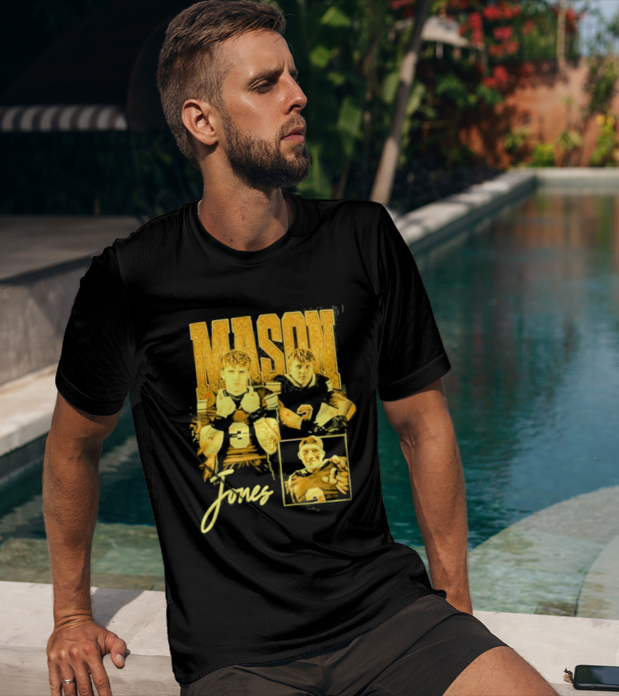Mason Jones Alabama Crimson Tide Football Player T-Shirt