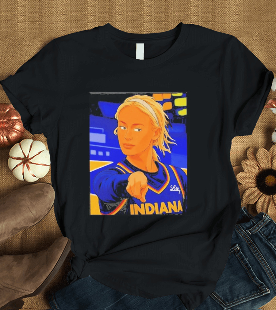 Indiana Fever Sophie Cunningham WNBA Player T-Shirt