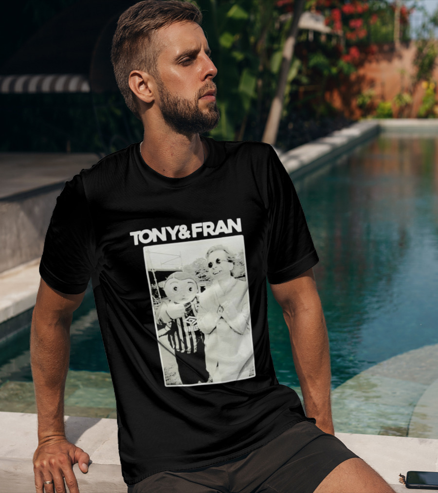 TONY & FRAN Frank Sidebottom Umbro Motif T-Shirt