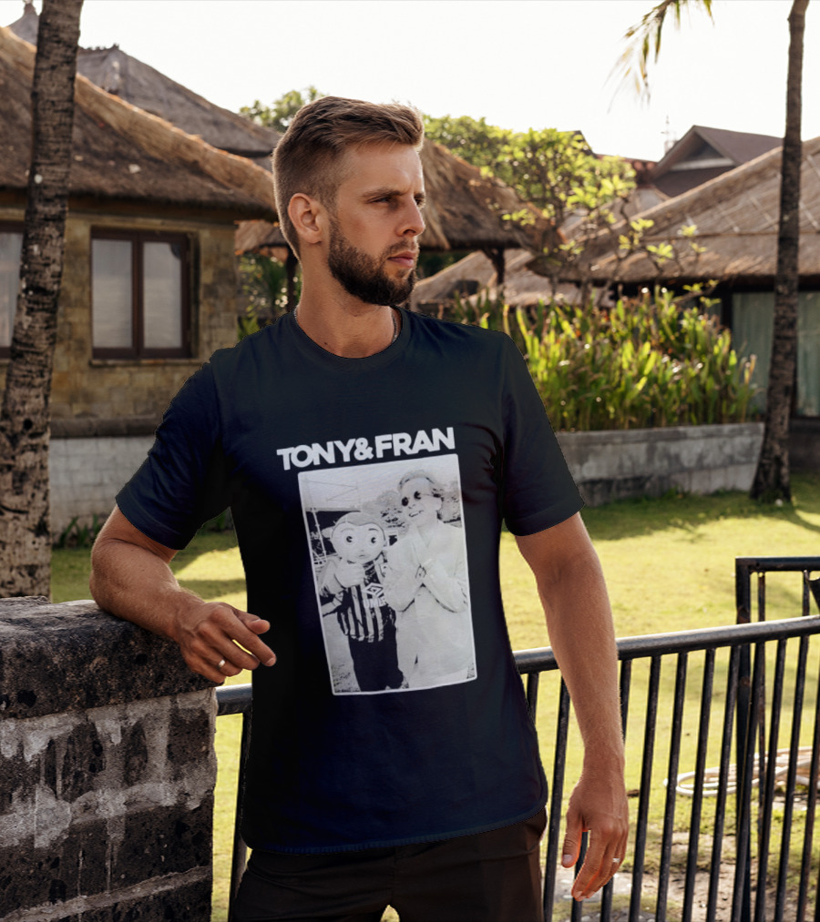 TONY & FRAN Frank Sidebottom Umbro Motif T-Shirt
