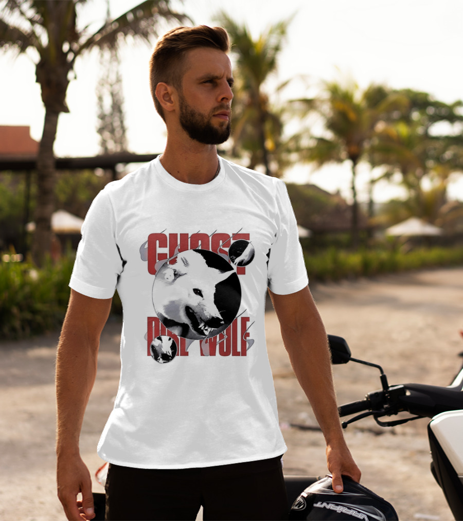 Ghost Dire Wolf Game Of Thrones Fan T-Shirt