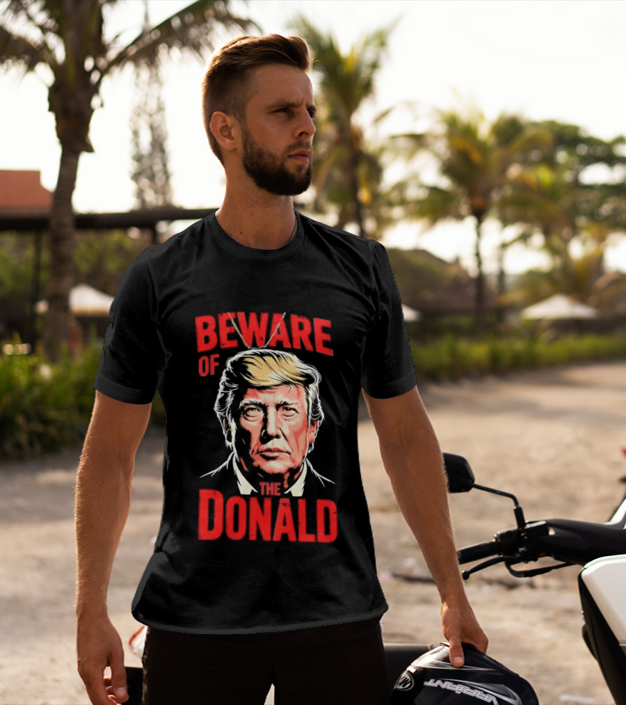 Beware Of The Donald Face T-Shirt