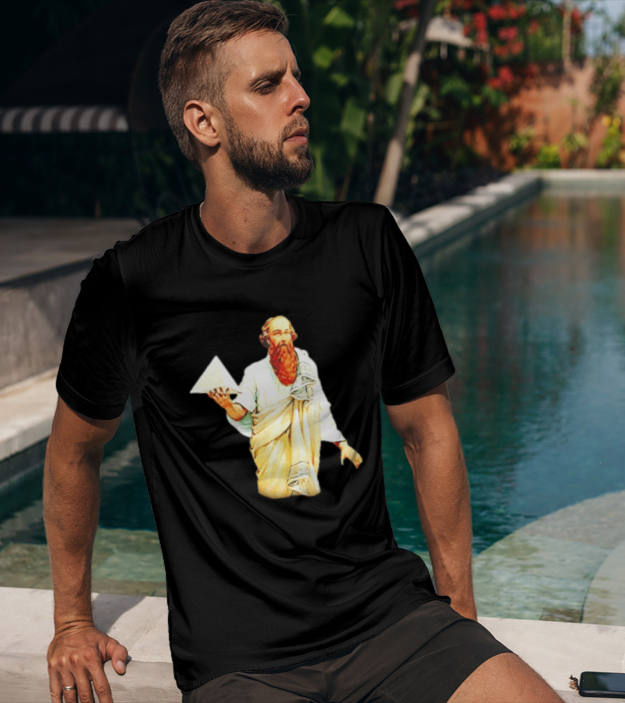 Pythagoras Every Triangle Is A Love Triangle When You Love Triangles T-Shirt