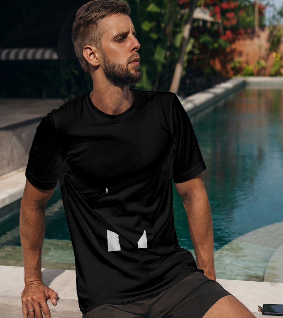 Bad Bunny Bunny Face Split Sunglasses T-Shirt