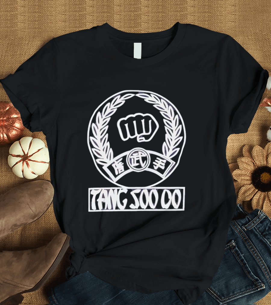 Tang Soo Do Fist Laurel Leaf Martial Arts T-Shirt