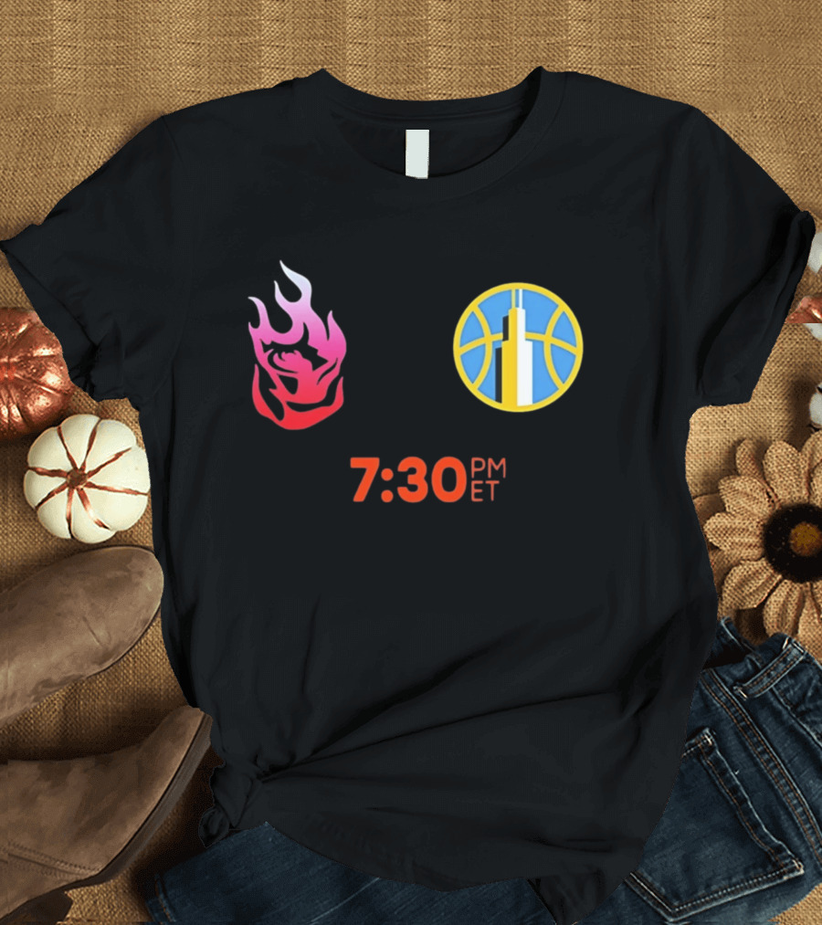 Washington Mystics Chicago Sky 7:30 PM ET Matchup T-Shirt