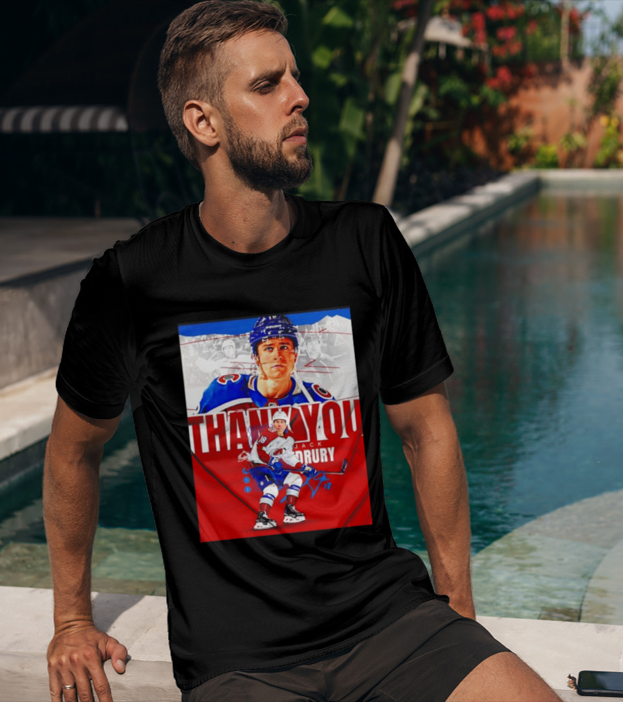 Jack Drury Thank You Colorado Avalanche T-Shirt