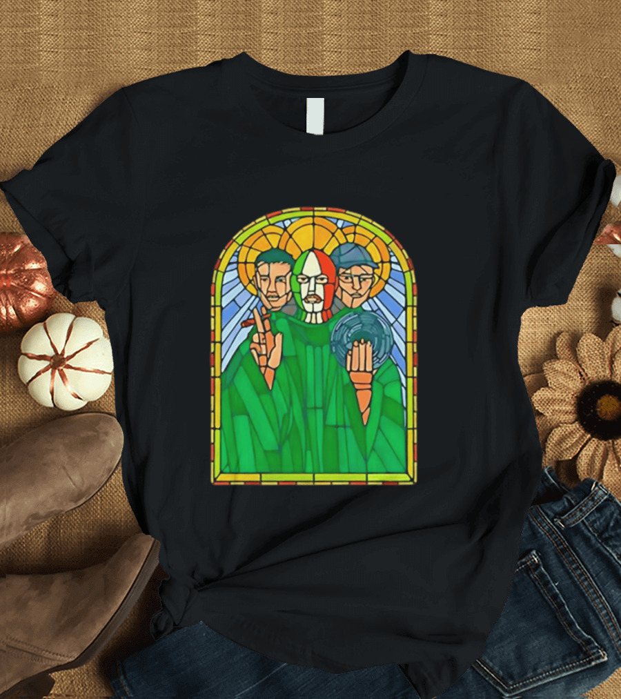 Conor McGregor Khabib Nurmagomedov Dustin Poirier MMA Ultimate Fighting Stained Glass T-Shirt
