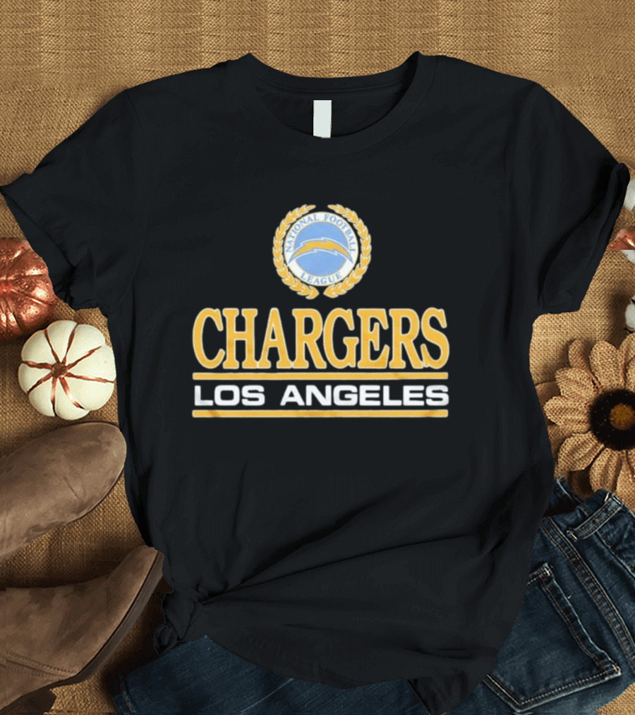 Los Angeles Chargers National Football League Crest Chargers Los Angeles T-Shirt