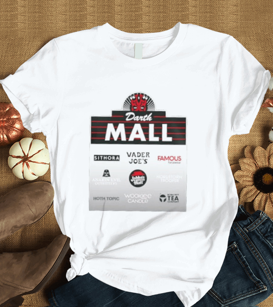 Darth Maul Sithora Vader Joe's Famous Forcewear Anakin Evil Outfitters Hoth Topic Wookiee Candle T-Shirt