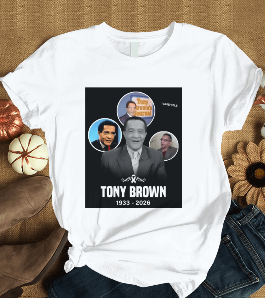 Tony Brown's Journal 1933 2026 ANIMEFEELS T-Shirt
