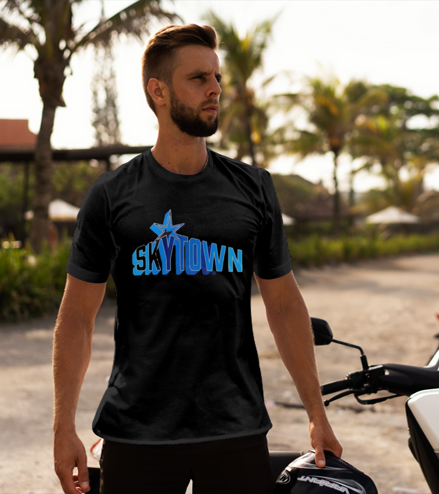 Chicago Sky Skytown Star Blue T-Shirt