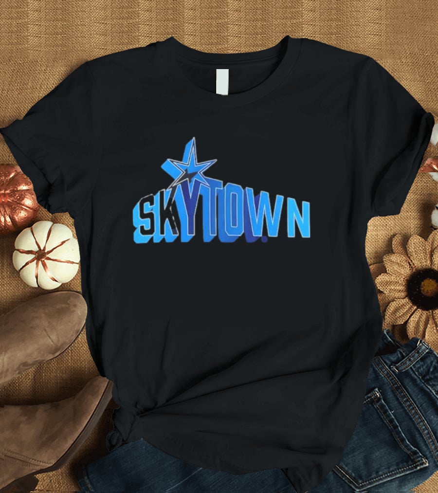 Chicago Sky Skytown Star Blue T-Shirt