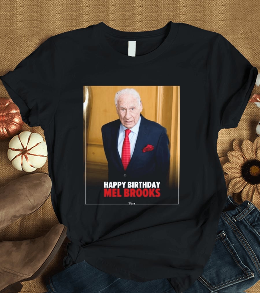 Mel Brooks Happy 100th Birthday Celebration T-Shirt