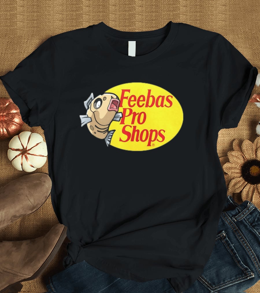 Feebas Pro Shops Fun Fish Illustration For Fans T-Shirt