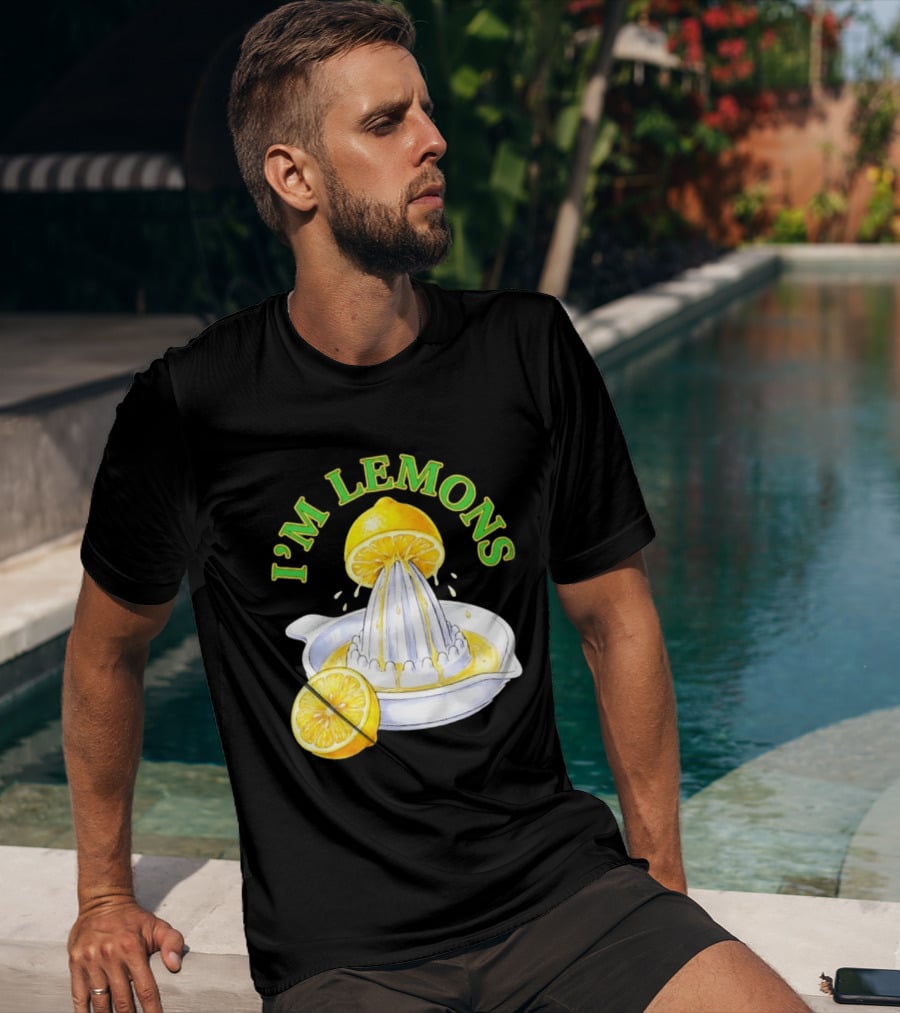 I'm Lemons Citrus Squeezer Fruit T-Shirt