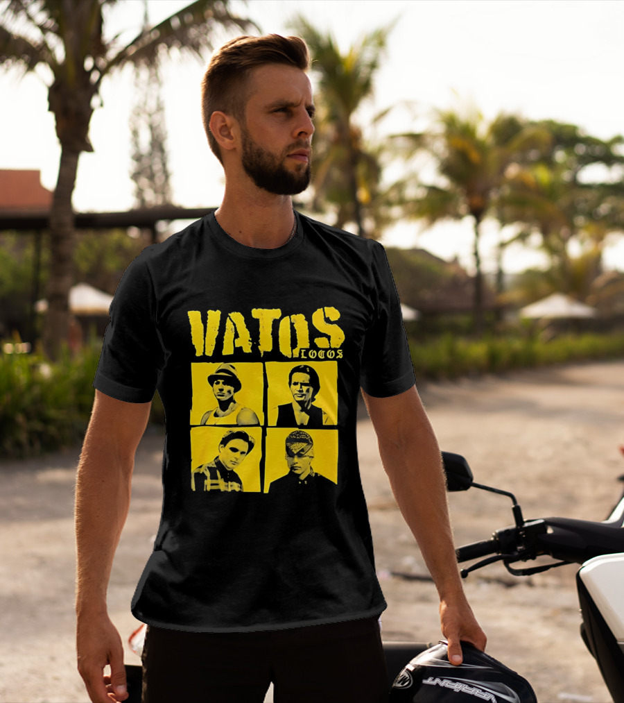 Vatos Locos Characters Yellow T-Shirt