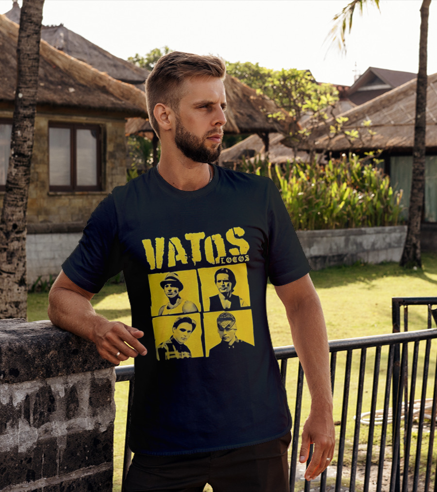 Vatos Locos Characters Yellow T-Shirt