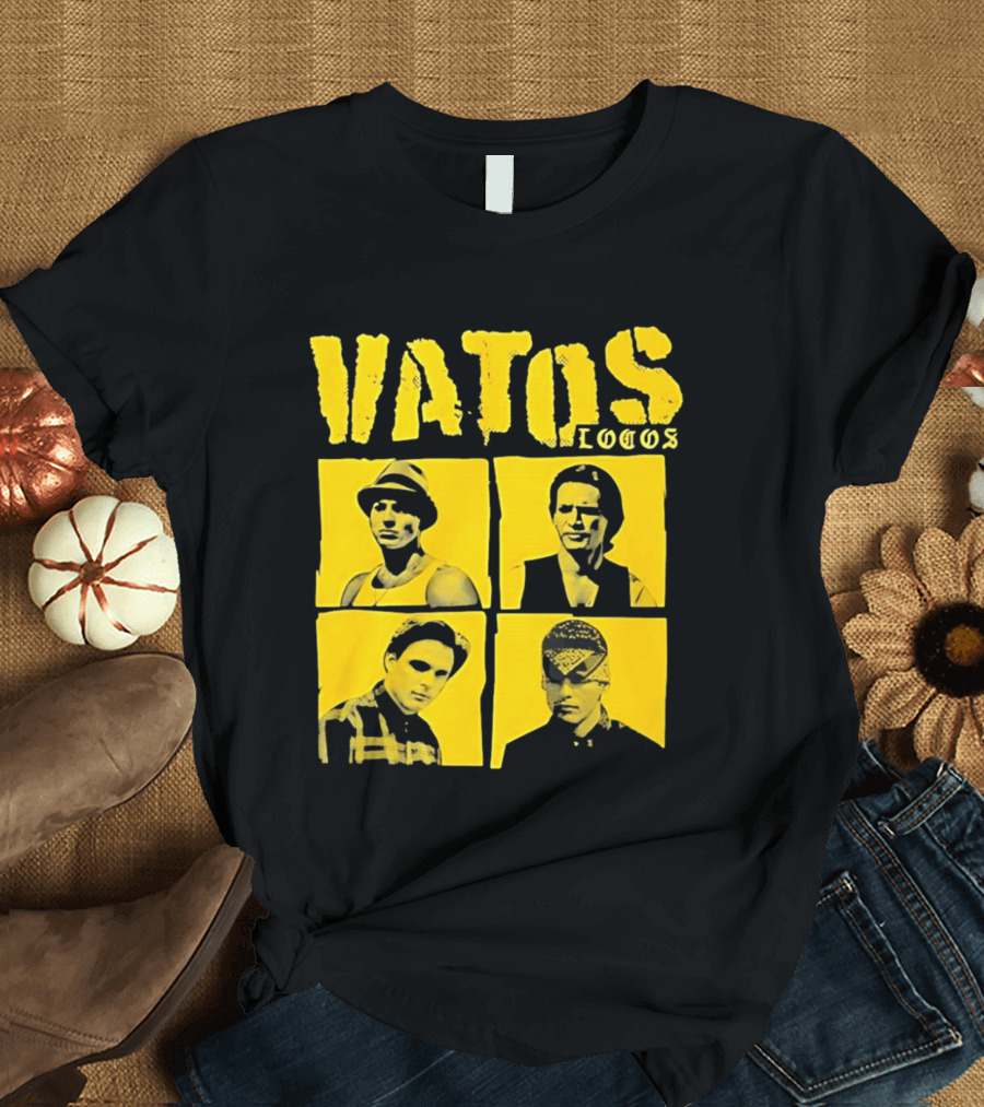 Vatos Locos Characters Yellow T-Shirt