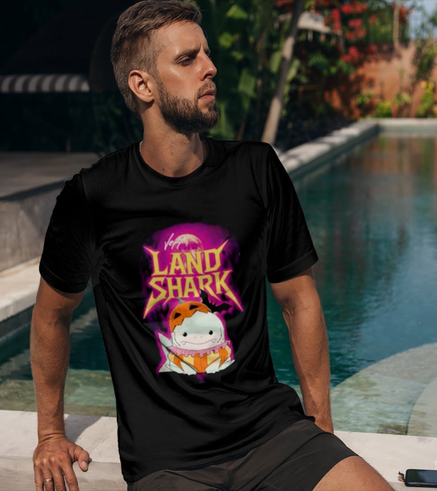 Veep Marvel Rivals Jeff The Land Shark Pumpkin T-Shirt