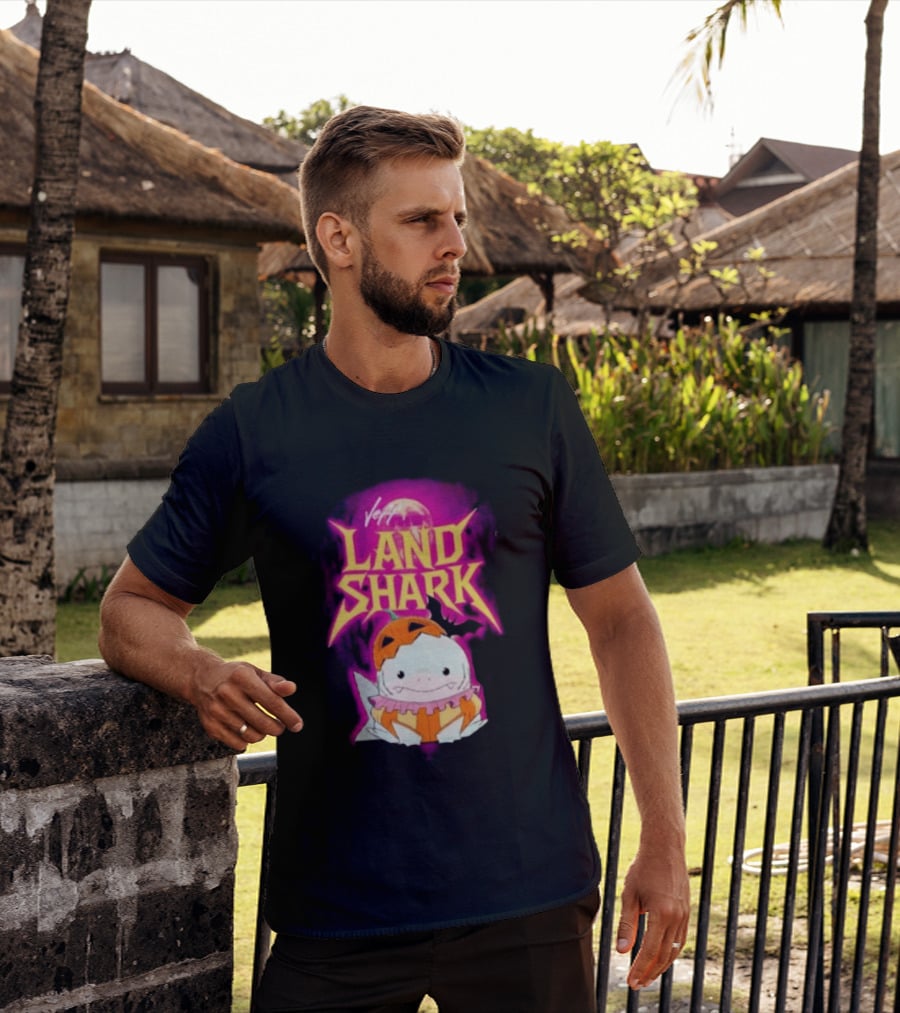 Veep Marvel Rivals Jeff The Land Shark Pumpkin T-Shirt