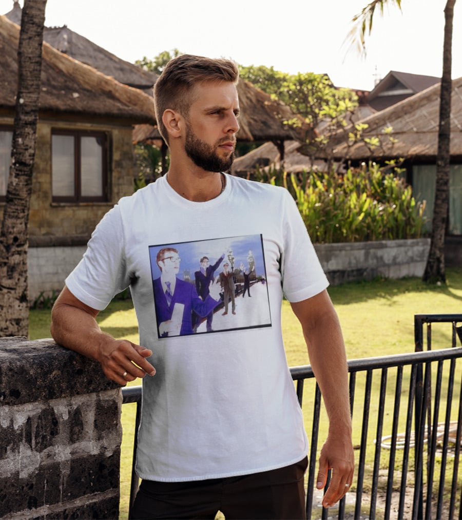 Blur X Junya Watanabe Suit Collection With Big Ben T-Shirt