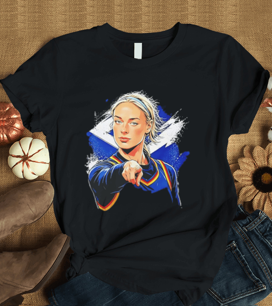 Indiana Fever Sophie Cunningham Pointing Meme T-Shirt