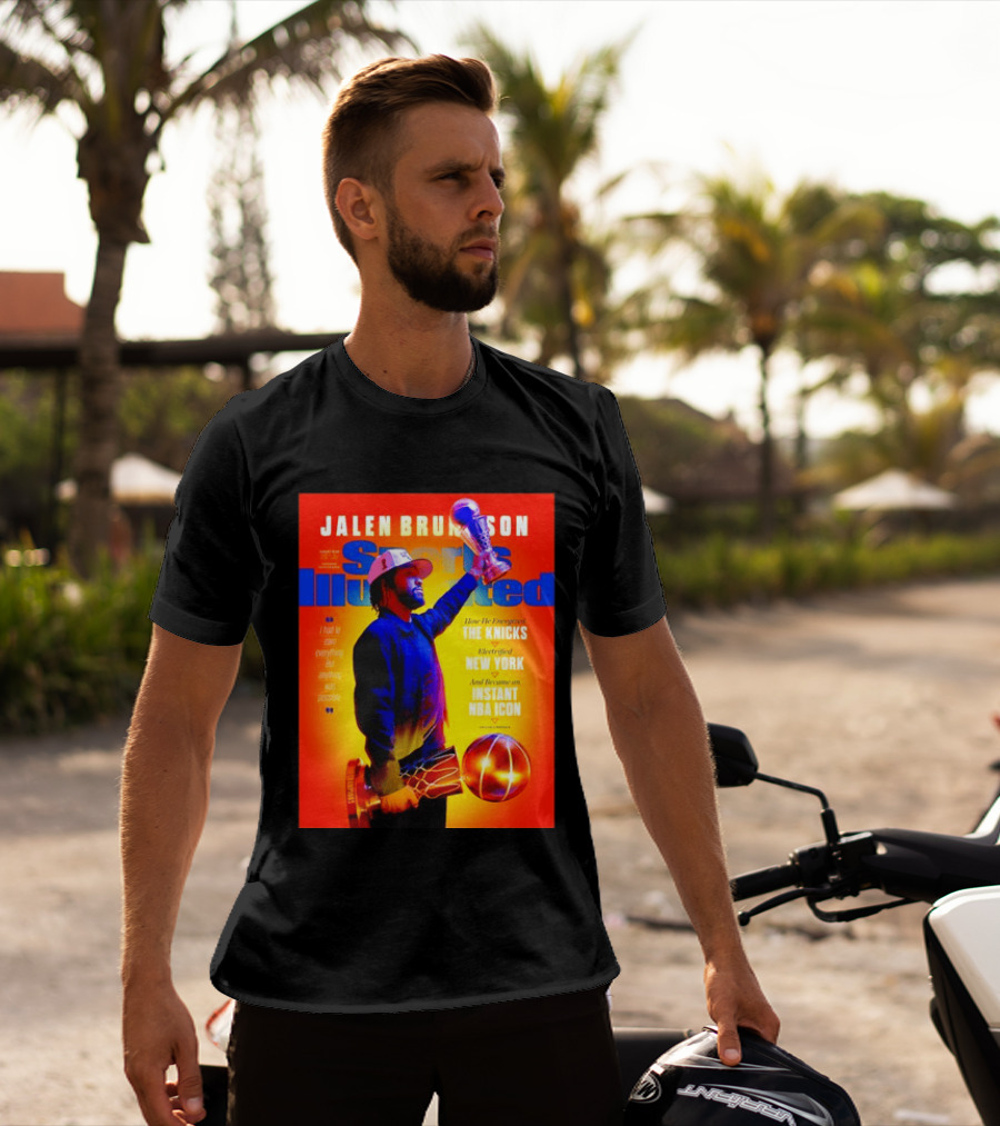 Jalen Brunson Sports Illustrated The Knicks Electrified New York Instant NBA Icon August 2026 T-Shirt